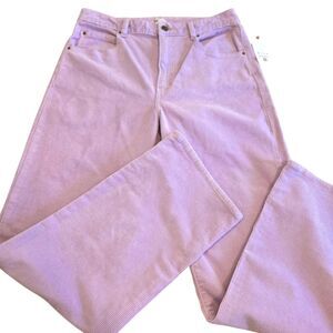 NWT Billabong New Age Women's Corduroy Lavender Pants Size 31 Cotton